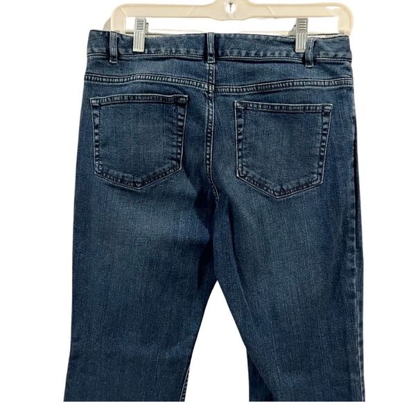 J Jill Medium Wash Denim mid rise bootcut Jeans size 6P - Picture 4 of 7